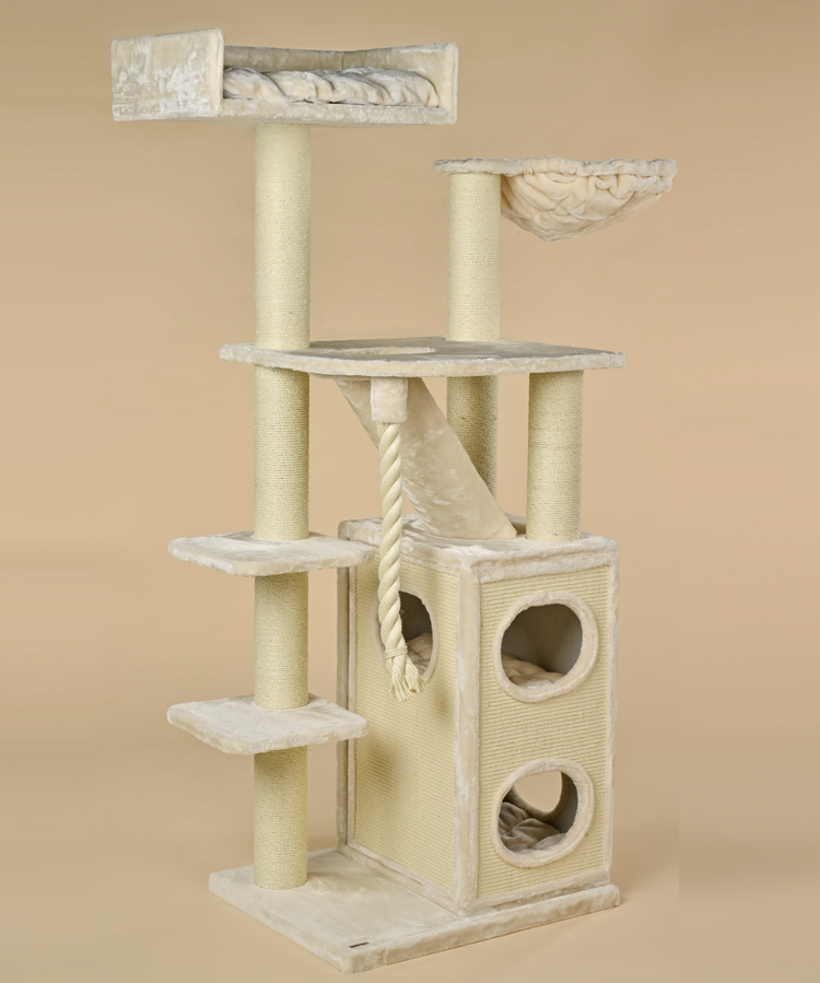 Krabpaal Cat Penthouse (Crème)