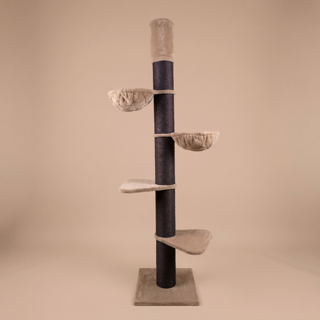 Krabpaal Maine Coon Tower Blackline (Cappuccino) 245-265 cm